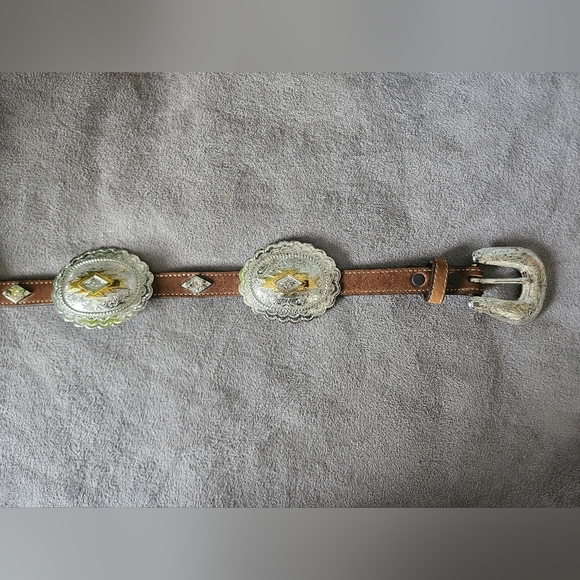 TONY LAMA Concho Belt! - Picture 7 of 10